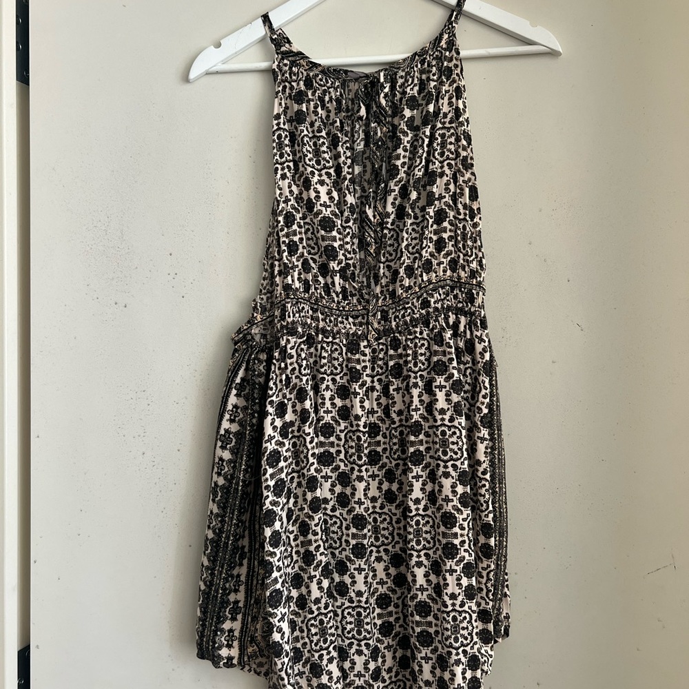 Free People Mid Summers Day Printed Halter Tunic Dress NWT - Picture 5 of 7